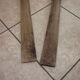 Paire de ski ancien en bois