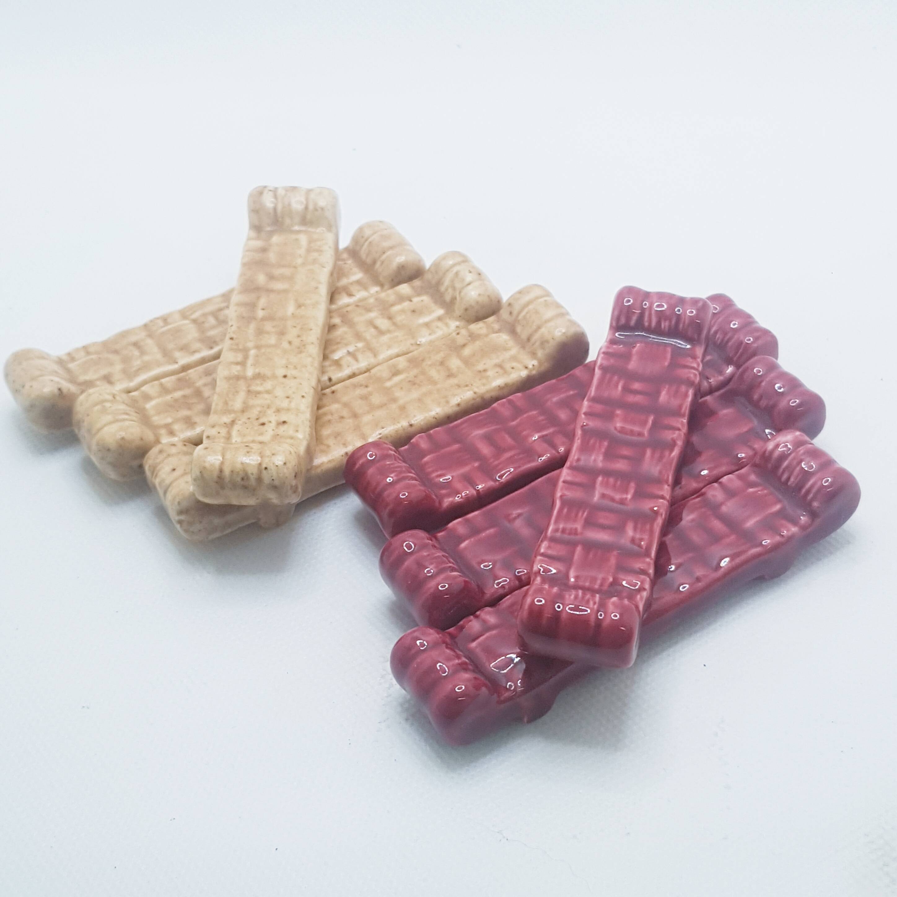 8 ceramic cutlery holders