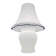 Large Murano mushroom table lamp, Vetri, Italy, 1970s.