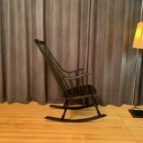 Grandessa rocking chair by Lena Larsson, Nesto, Sweden, 1960s