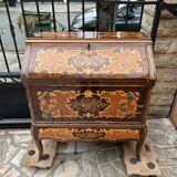 Marquetry desk from the 90s