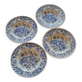 Lot of 4 Ridgway Clifton model deep plates.