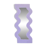 Large parma wavy mirror