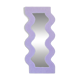Large parma wavy mirror