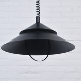 Black vintage pendant lamp from Denmark