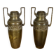 Brass amphora vases