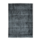 Tapis oriental surteinté à la main 270 cm x 384 cm tapis en laine noire