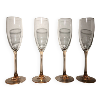 Luminarc "Rosé" champagne glasses