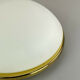 70s Fischer Leuchten Plafoniere ceiling lamp glass space design lamp 70s