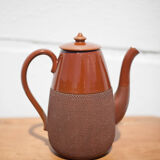 Glazed clay coffee or tea maker