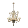 Venetian Murano Art Glass Chandelier from Venini