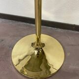Large Art Deco floor lamp in brass