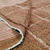 Handmade wool Berber rug 2.5 x 1.5 m