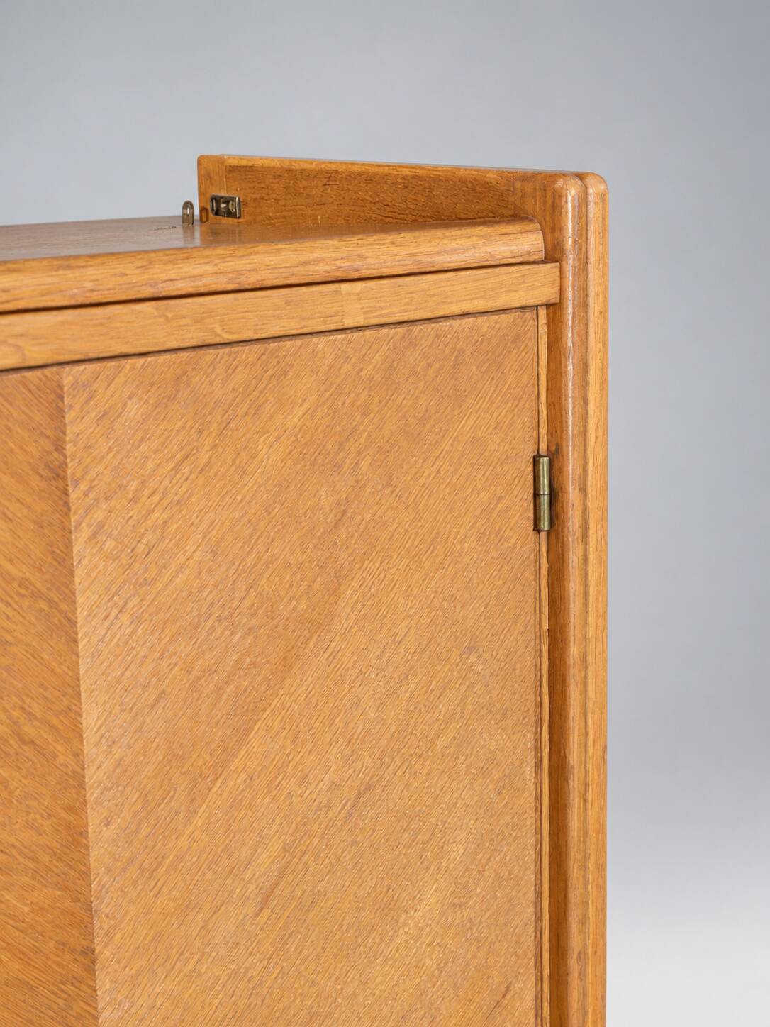 Wardrobe with 2 doors and mirror on the front, 1960, France