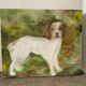 Dog painting by Heigel