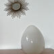 Old Ridged Glass Egg Lamp Design Vetri Murano vintage egg