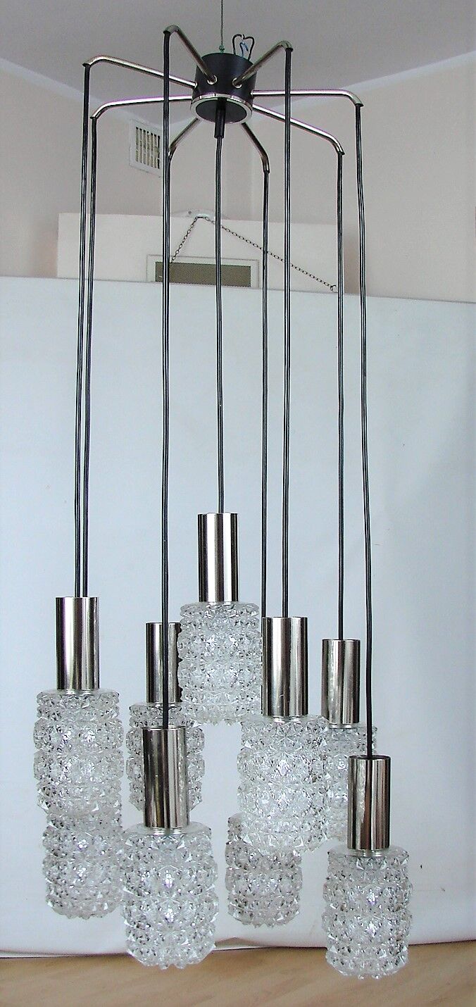 Bauhamp Leuchten Neheum Type 421 Cascade Chandelier