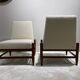 Pair of low chairs