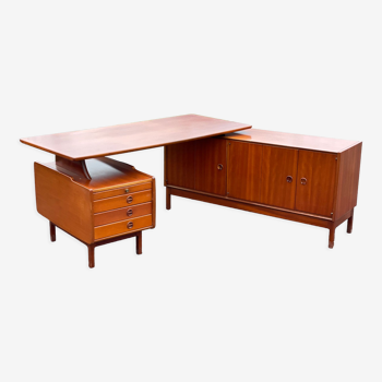 Bureau Jacques Hauville 1960 bema et enfilade desk