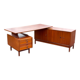 Bureau Jacques Hauville 1960 bema et enfilade desk