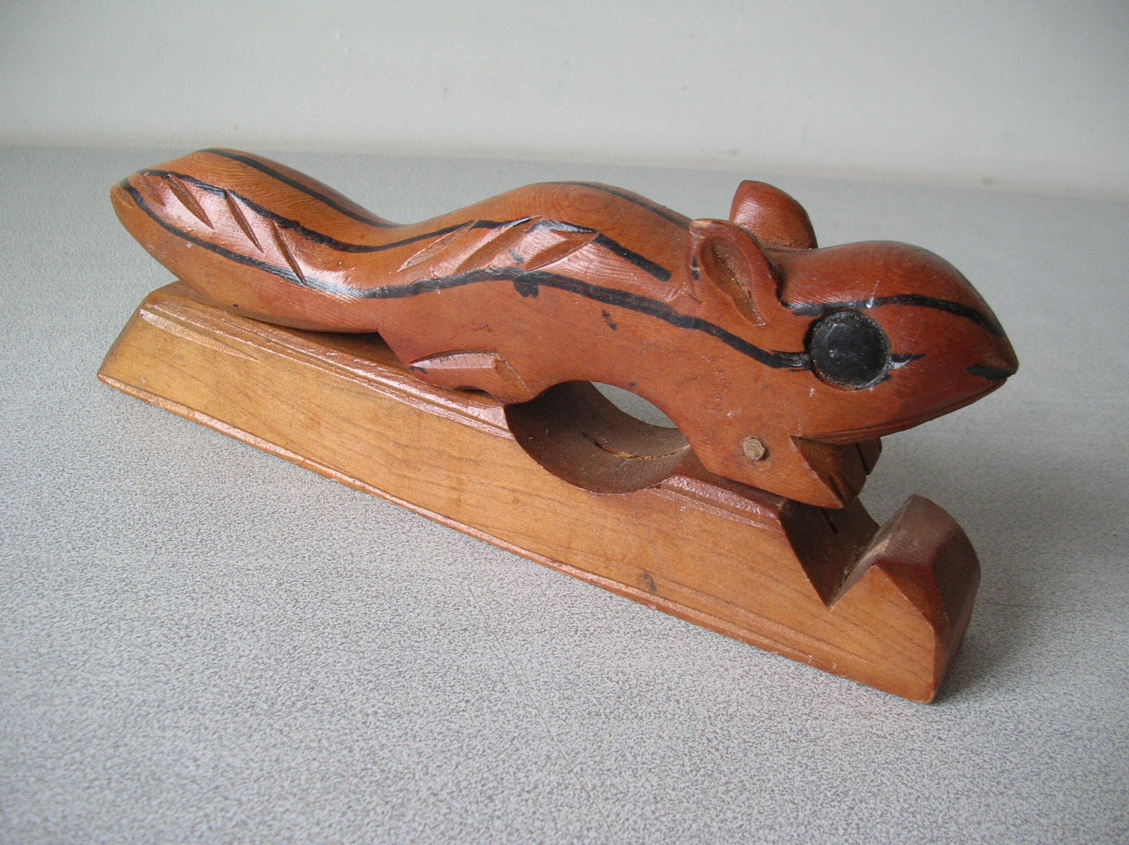 Old nutcracker nutcracker a carved wooden squirrel deco kitchen countryside