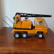 old truck sheet metal crane Sanson Junior Rico Espana 70s