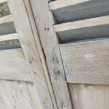 Pair of old shutters