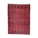 Old Turkmen bukhara handmade handmade wool rug 120x164 cm