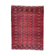 Old Turkmen bukhara handmade handmade wool rug 120x164 cm