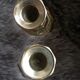 Golden brass candlesticks nijhof holland