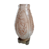 Vase lamp signed Daillet, periode art deco 1900-29, height 26 cm