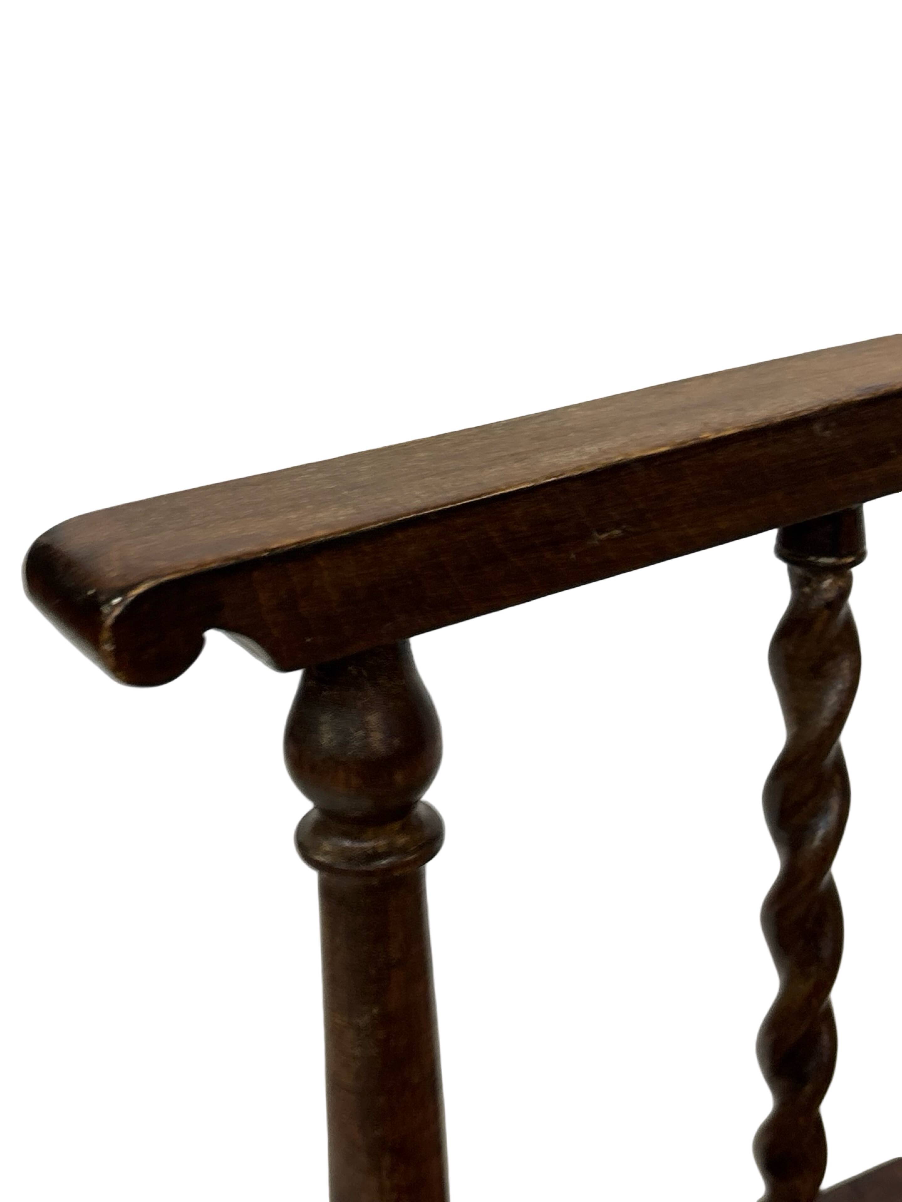 Antique Barley Twist, Rattan Seated Captains Chair easy chair Classic