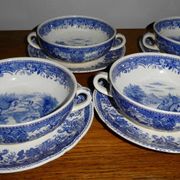 4 Villeroy and Boch Burgenland Bouillon Bowls Very good condition