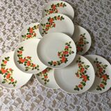 Porcelain dessert plates