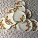 Porcelain dessert plates