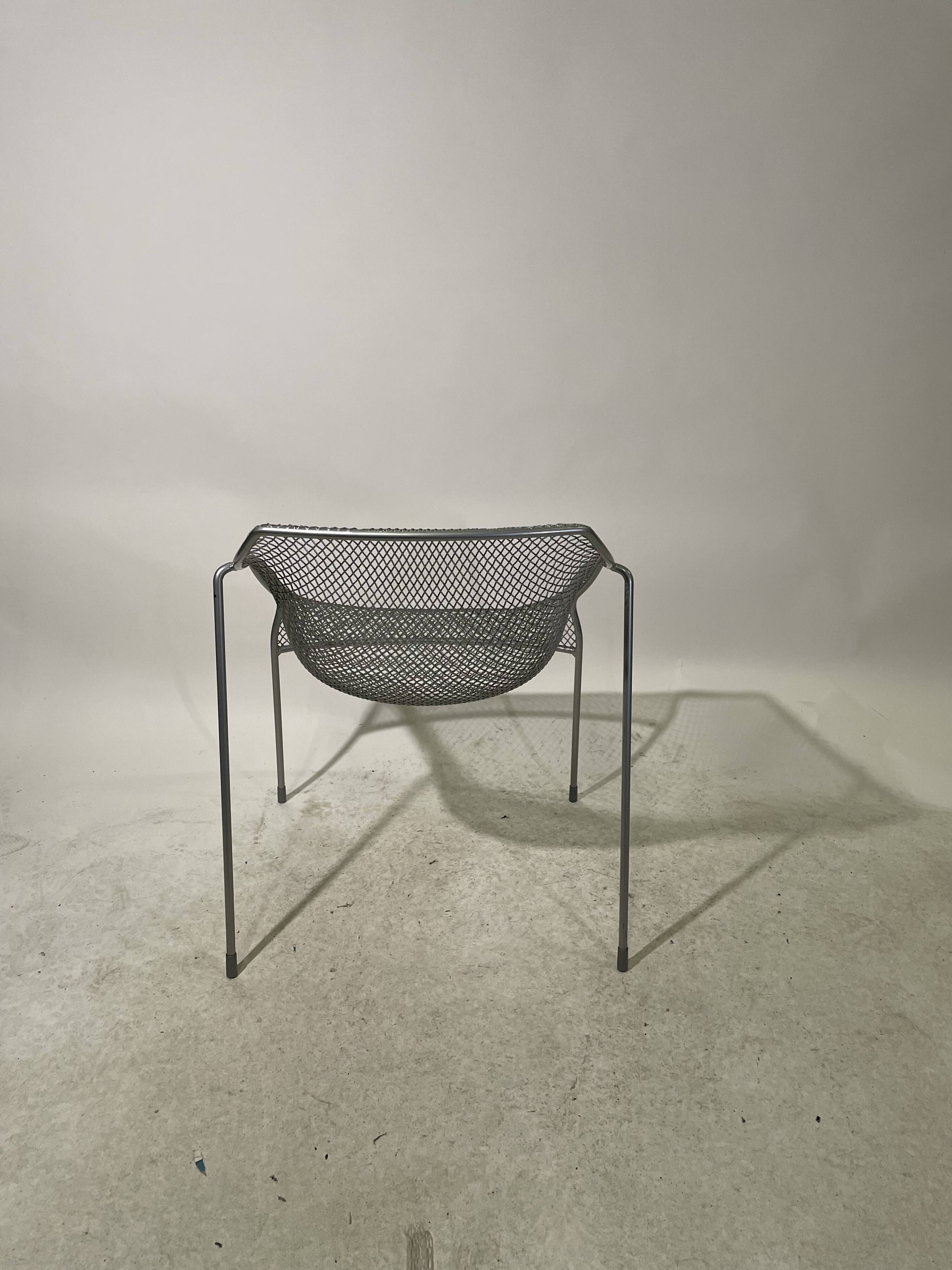 Heaven black metal armchair by JMmassaud (EMU)