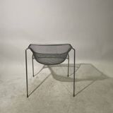 Heaven black metal armchair by JMmassaud (EMU)