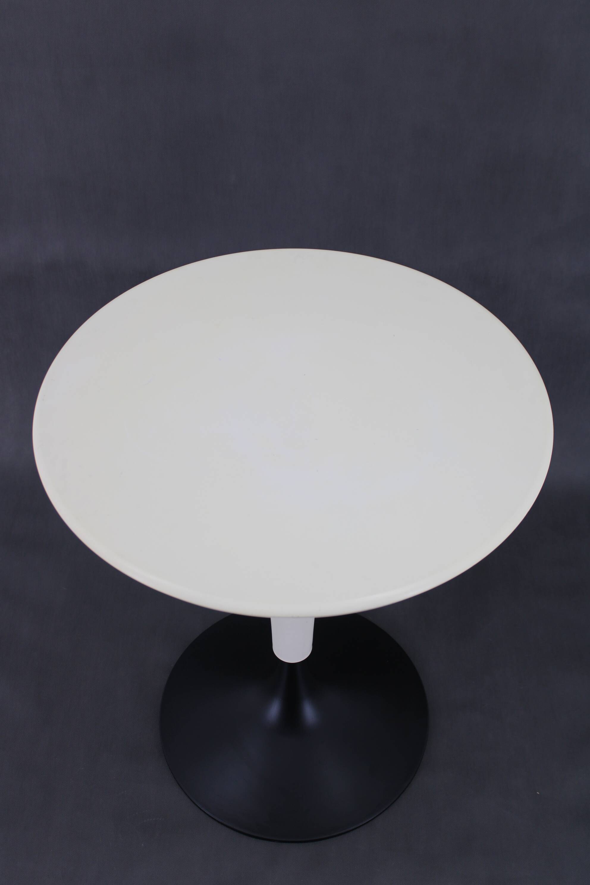 1990s Kartell Dr. Na Table in Cream White and Black by Philippe Starck, Italy