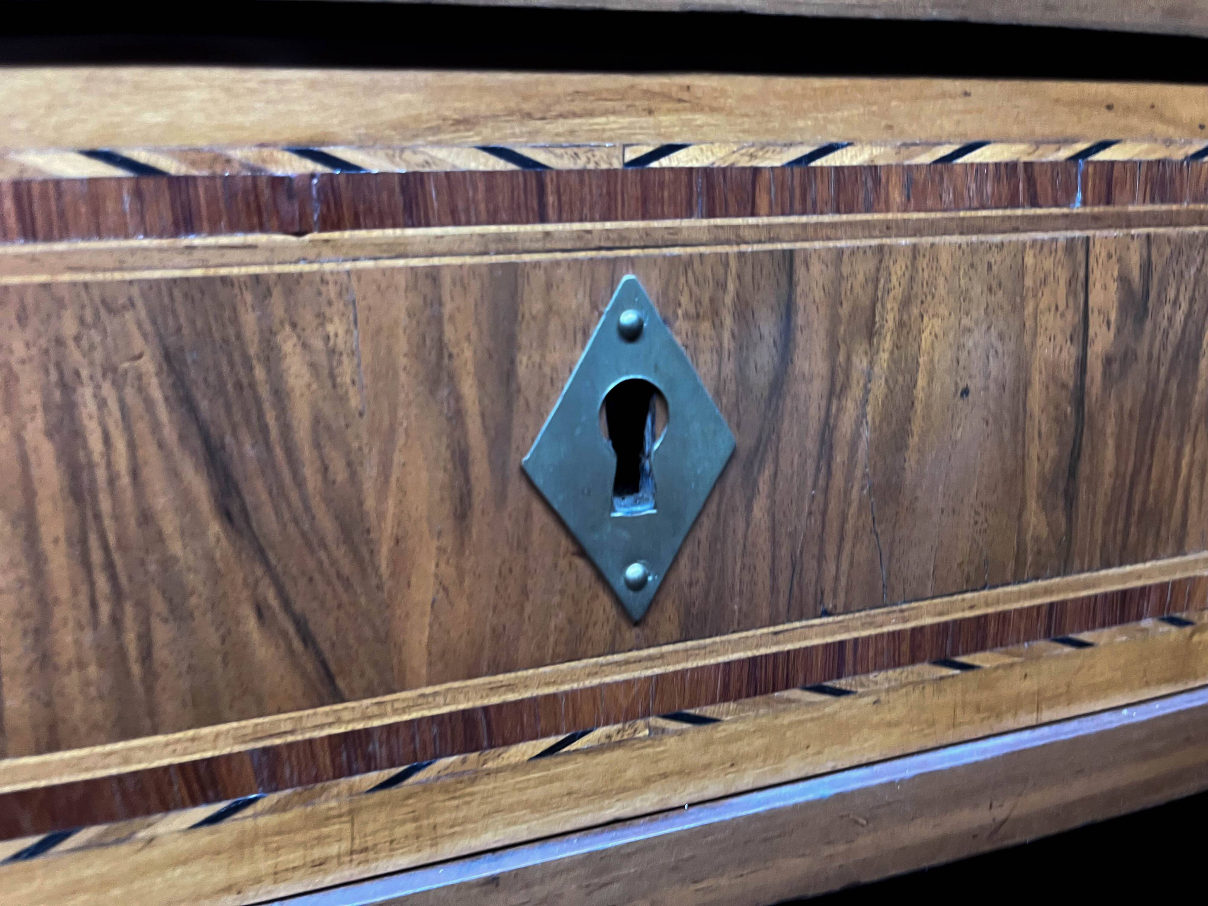 Art Deco secretary in wood and marquetry – 1930s