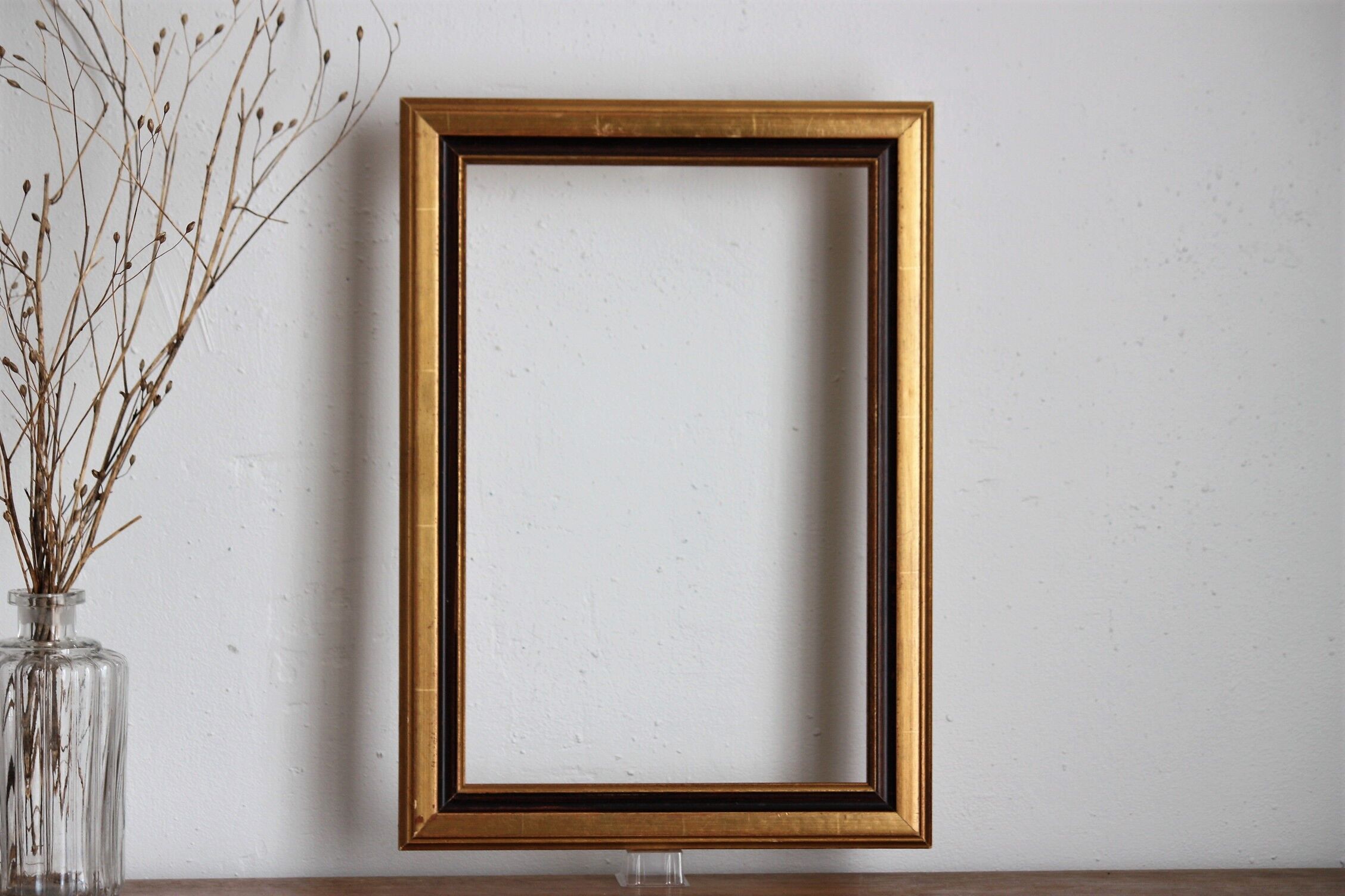 Gilded wood frame