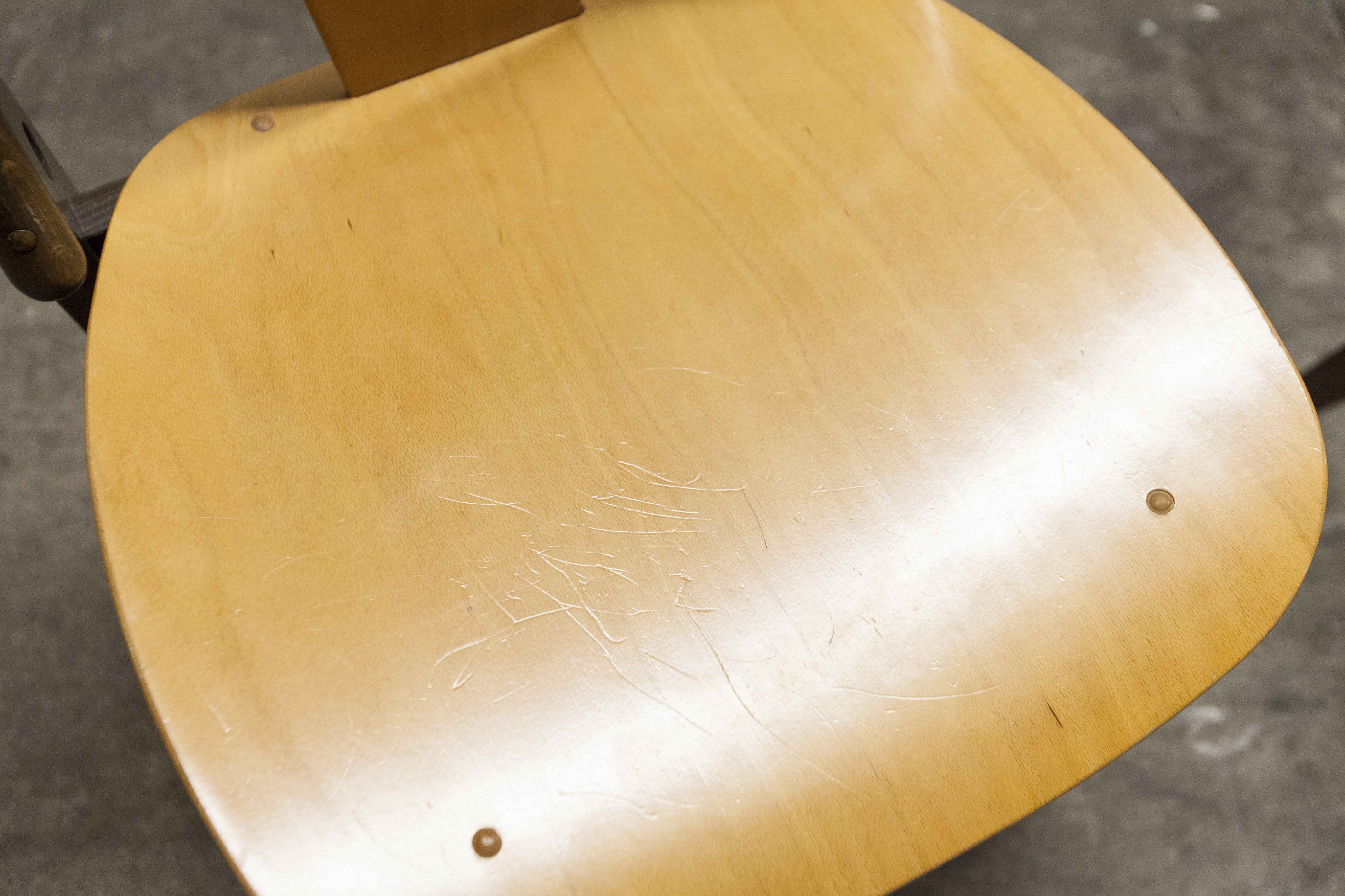 6 Baumann "transit" chairs 1990s