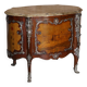 Buffet rare Germain Landrin vers 1750 en marbre et kingwood