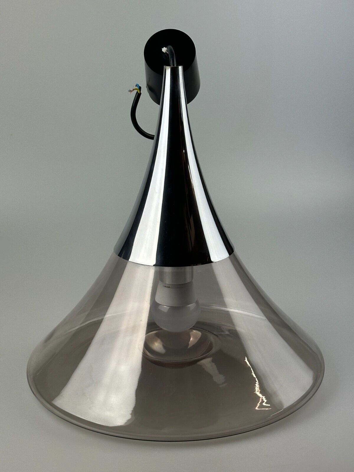 60s 70s lamp light ceiling lamp Limburg Germany glass space age design