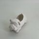 Ceramic flower pot in the shape of a dog