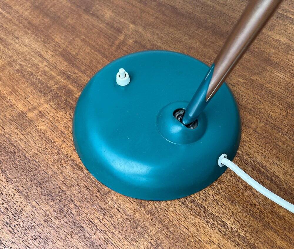 German green table lamp 6786 from the mid-century by Christian Dell for Kaiser Idell, 1960s.