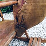 Child rocking horse wooden