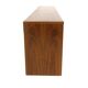 Console murale scandinave en noyer, Suède, 1960