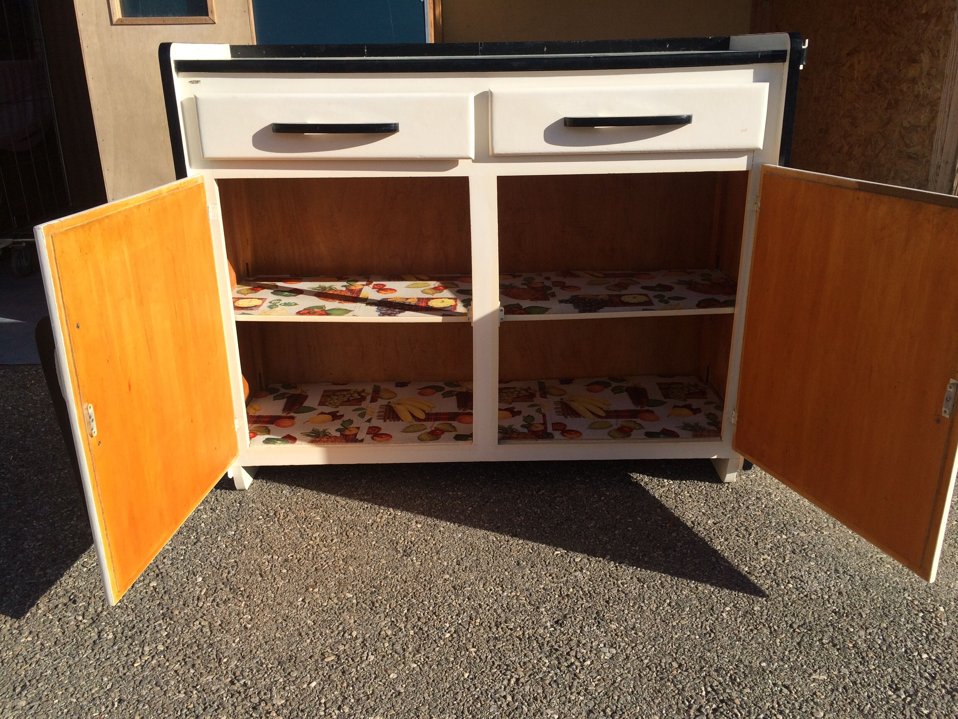 White Mado low buffet - 50s