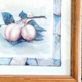 Illustration of peaches
