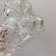 Suspension vintage en verre